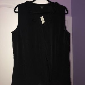 LAST CHANCENWT Talbots Ruffle Tank